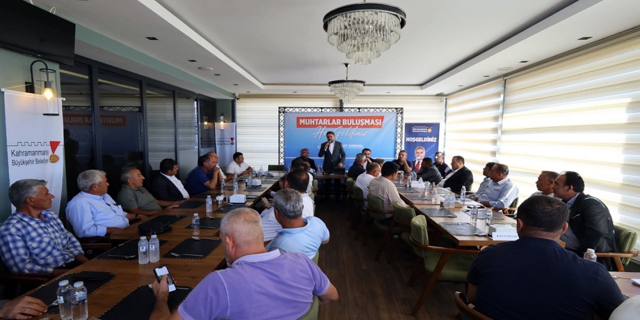 Muhtarlar Buluşması Pazarcık’ta!