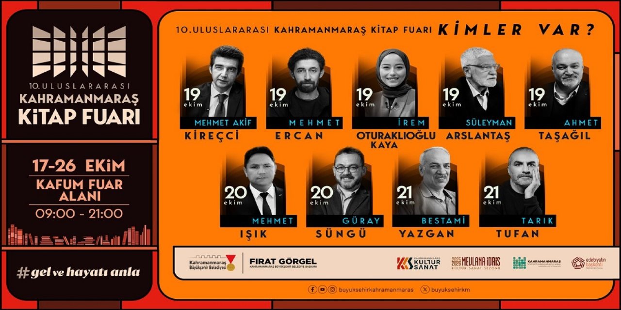 Şiir ve Edebiyatın Başkentinde Kitap Şöleni Başlıyor
