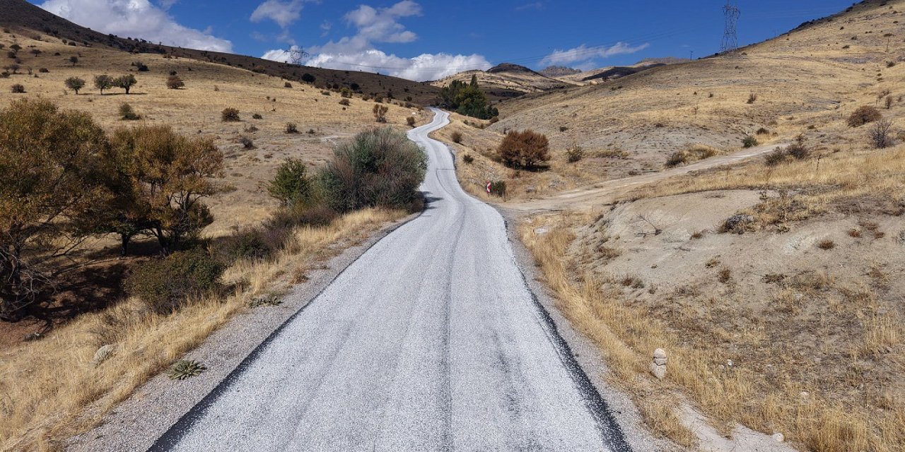 Elbistan Kırsalında 11 Kilometrelik Yol Yenilemesi