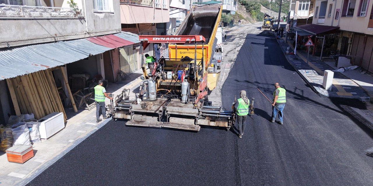 Göksun Caddesi’nde Yenileme Sürüyor