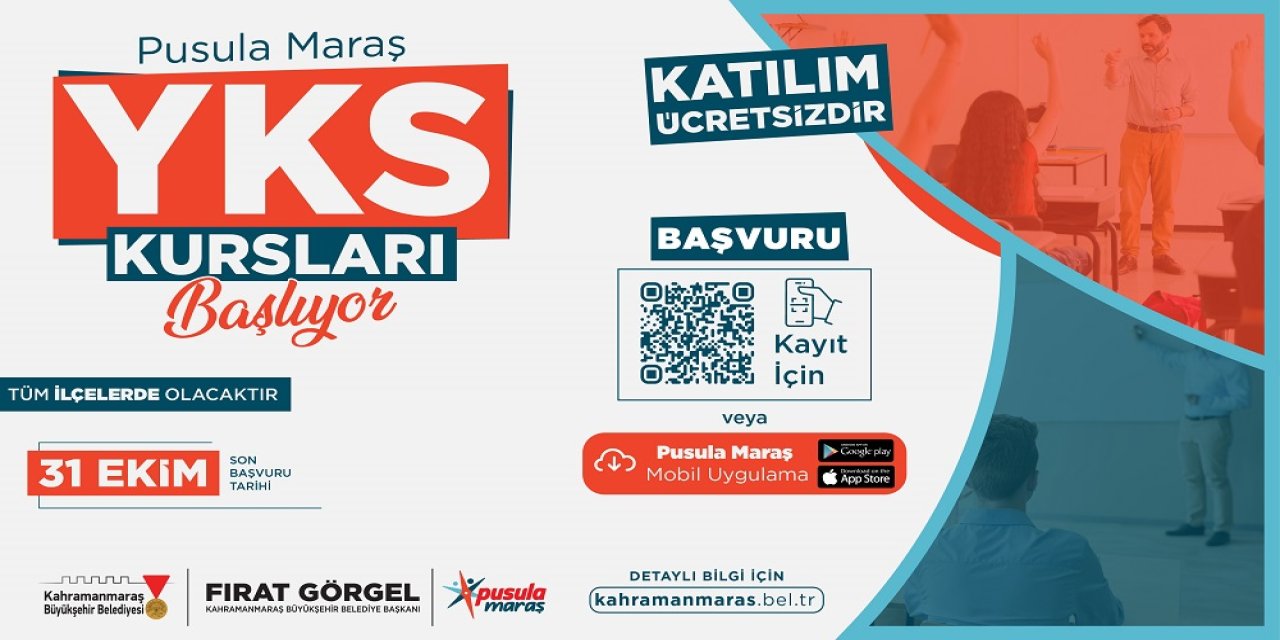 Üniversite Adaylarına Bir Destek Daha; 11 İlçede Ücretsiz YKS Kursu