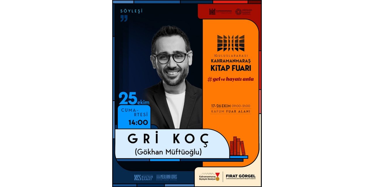 Cumartesi Günü Birbirinden Değerli İsimler Kitap Fuarında!