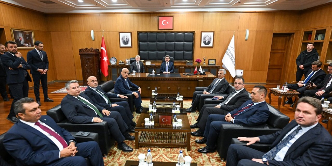 Başkan Görgel, Adalet Bakanı Yılmaz Tunç’u Ağırladı