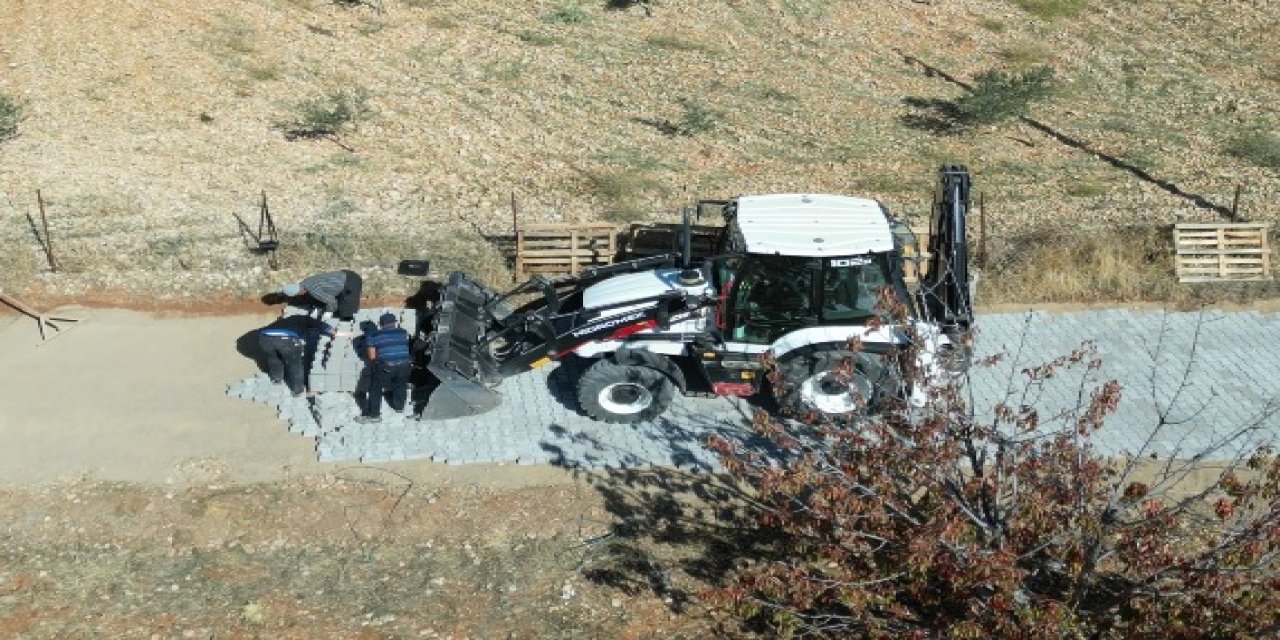 Kozludere'de Kilit Parke Çalışmaları Hızla İlerliyor