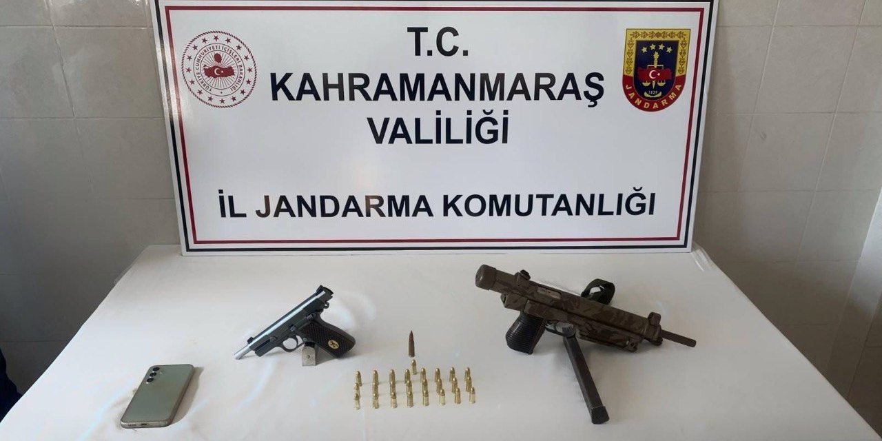 Kahramanmaraş’ta suikast silahı ele geçirildi 