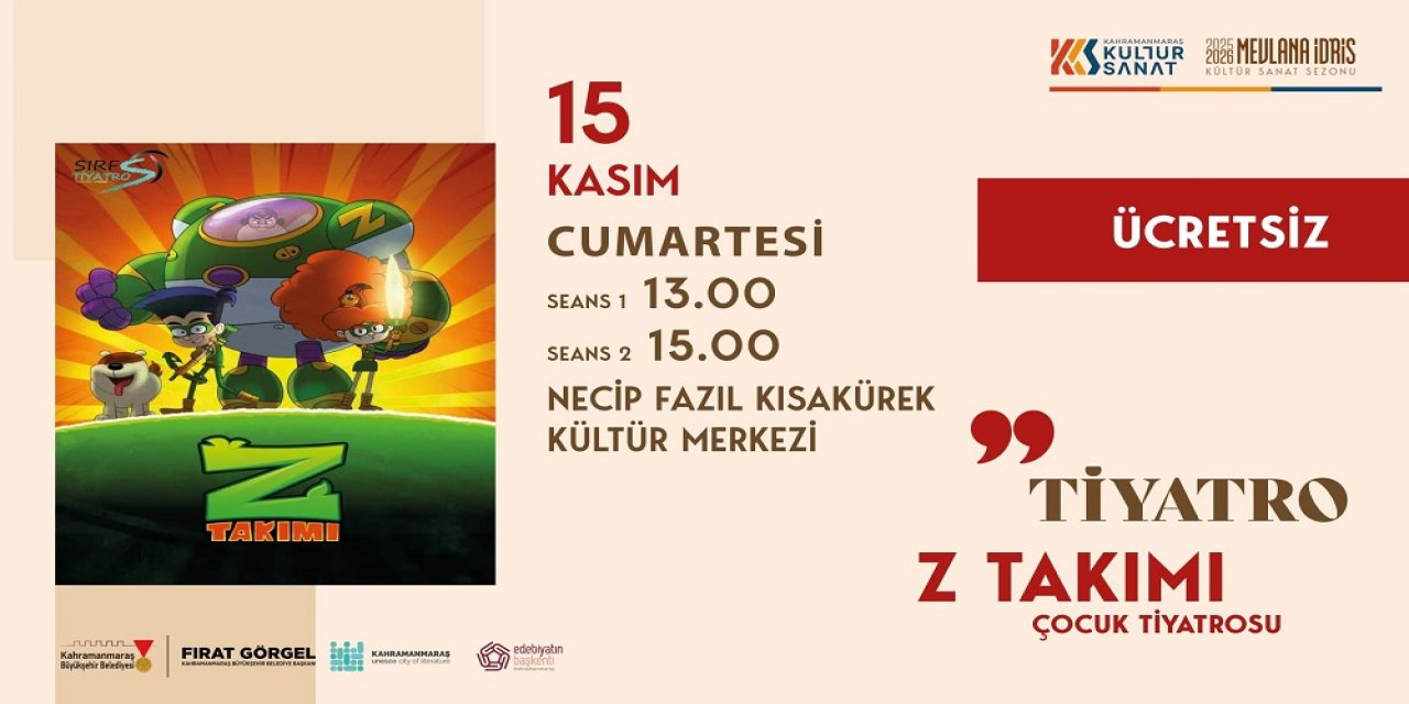 “Z Takımı” Hafta Sonu Minik İzleyicilerle Buluşacak