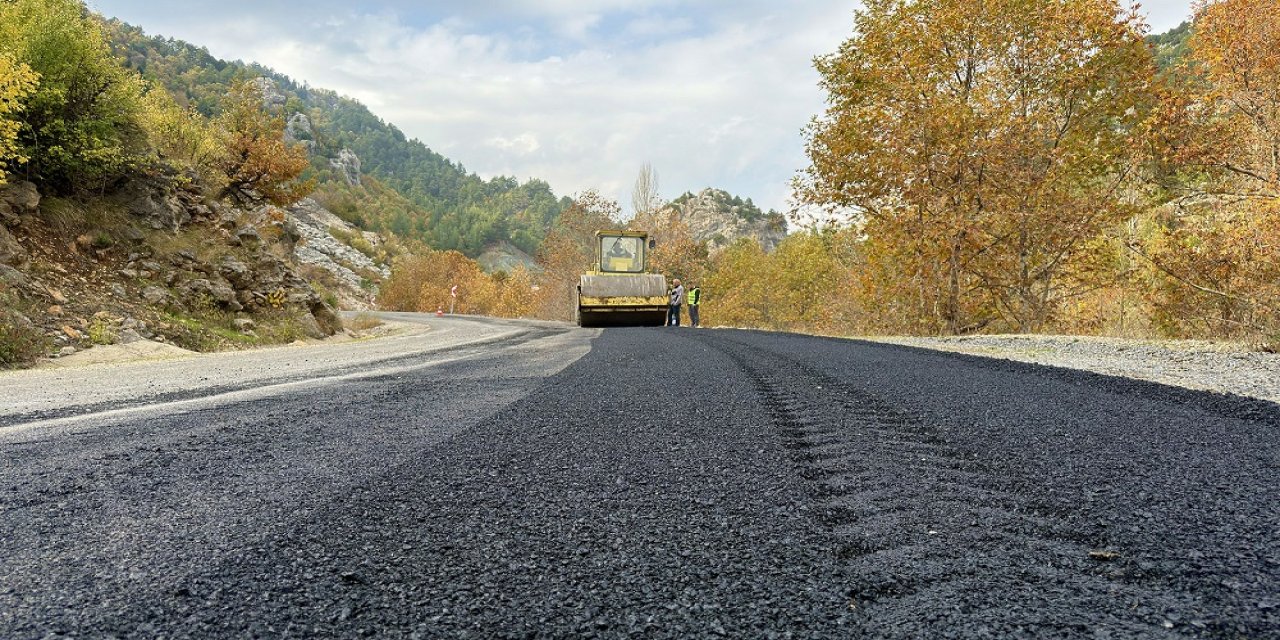 Andırın’da Ulaşım 20 Kilometre Kısaldı