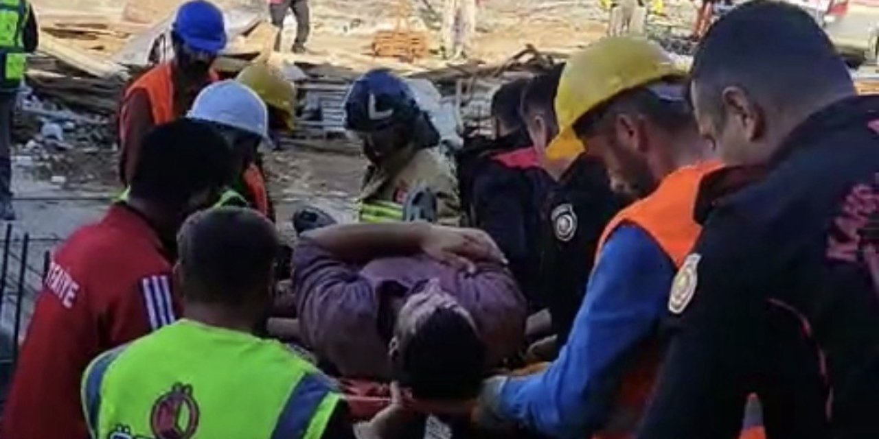 Kahramanmaraş’ta İnşaat İskelesi Çöktü: 1 Yaralı 