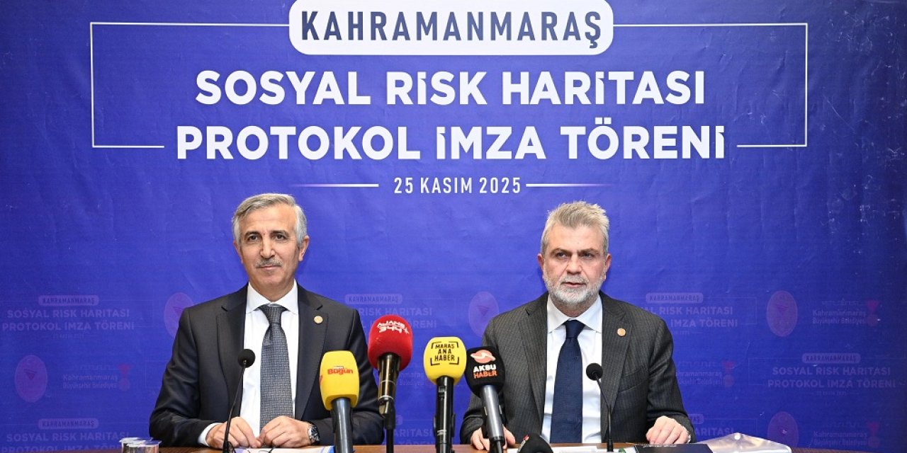 Kahramanmaraş’tan Türkiye’de Bir İlk!  Sosyal Risk Haritası Oluşturuluyor