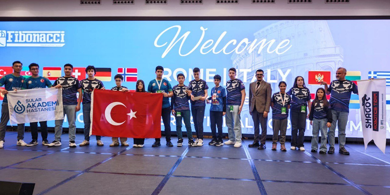 Kahramanmaraşlı Robotik Takımları Roma’da Dünya Şampiyonu Oldu