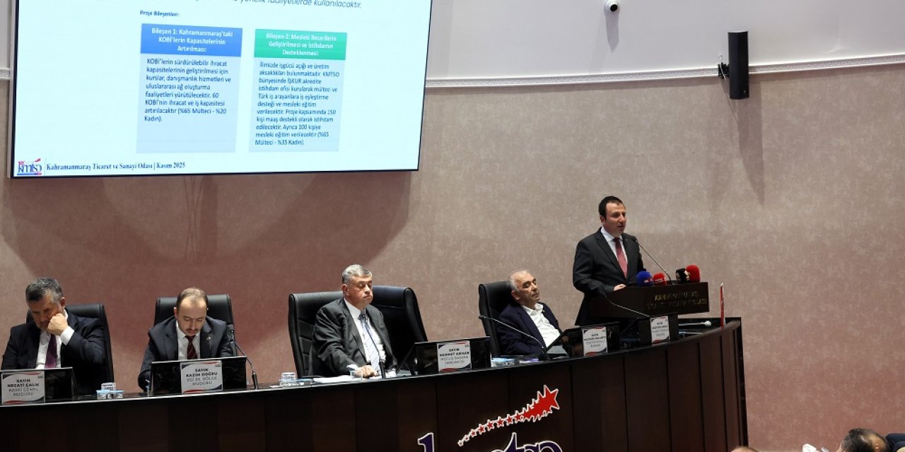 KMTSO Başkanı Buluntu: “Kahramanmaraş Güçlü Bir Dönüşüm Sürecinde”