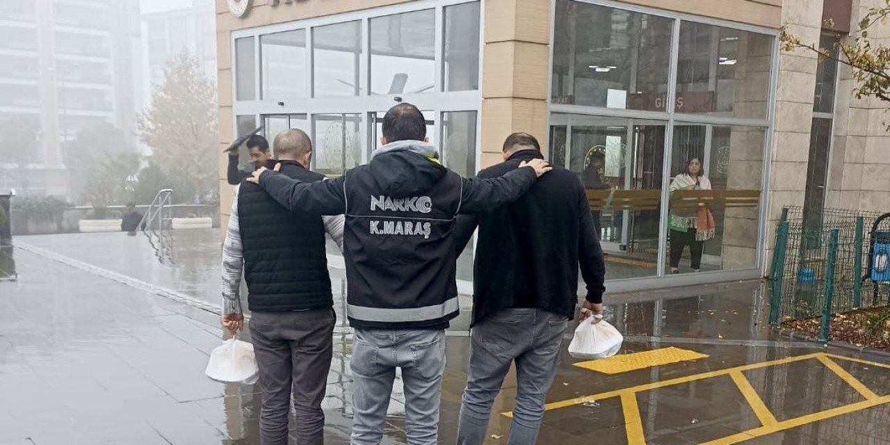 Kahramanmaraş’ta uyuşturucu operasyonu: 3 tutuklama 