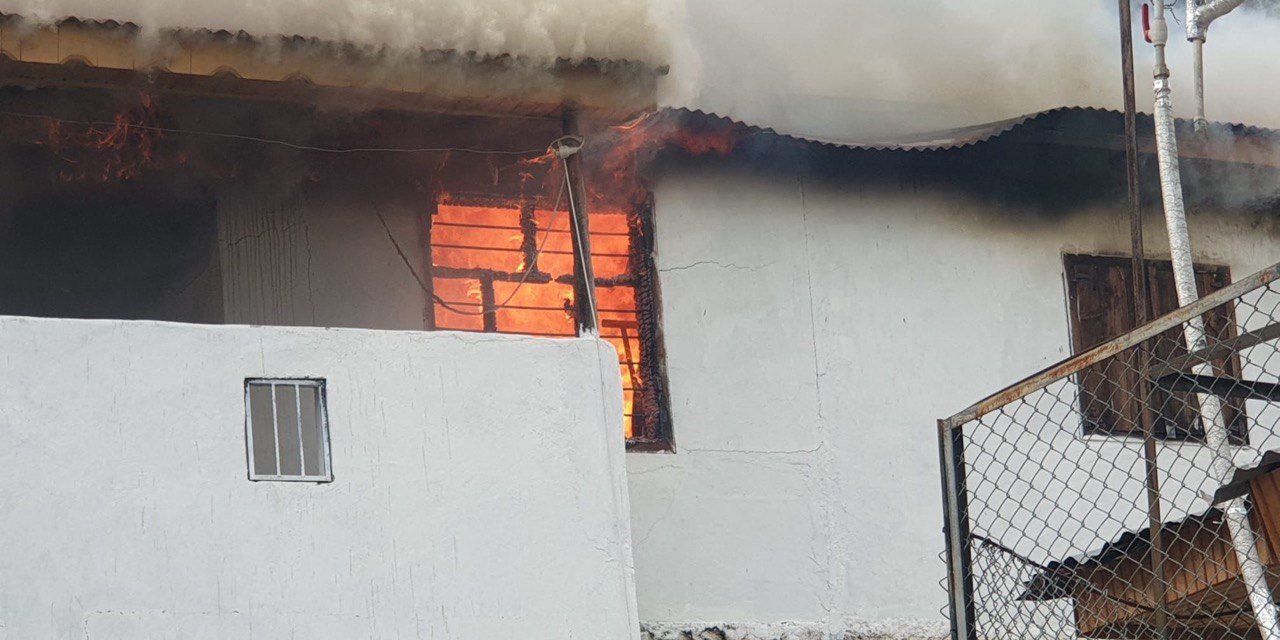 Andırın’da Müstakil Evde Yangın