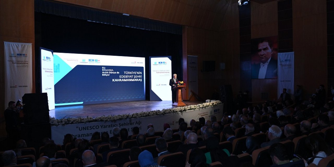 Başkan Görgel: “Kahramanmaraş’ımız Edebiyatıyla Artık Dünya Şehri”