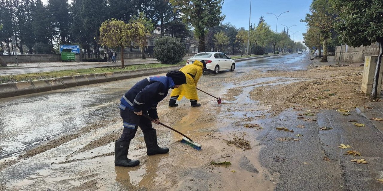 Büyükşehir Sahada Müdahalelerini Sürdürüyor!