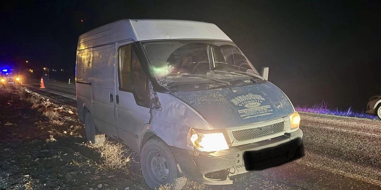 Kahramanmaraş’ta hafif ticari aracın çarptığı yaya öldü 