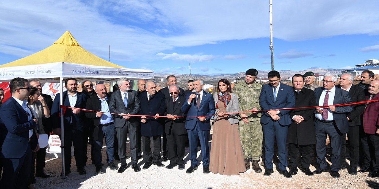 Pazarcık’ta Alevi Kültür Dernekleri Hizmet Binasının Temel Atma Töreni gerçekleşti