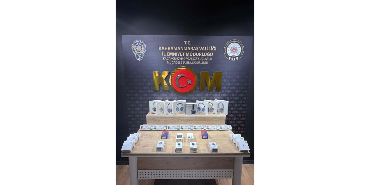 Kahramanmaraş’ta Narkotik ve Kaçakçılık Operasyonu: 1 Tutuklama