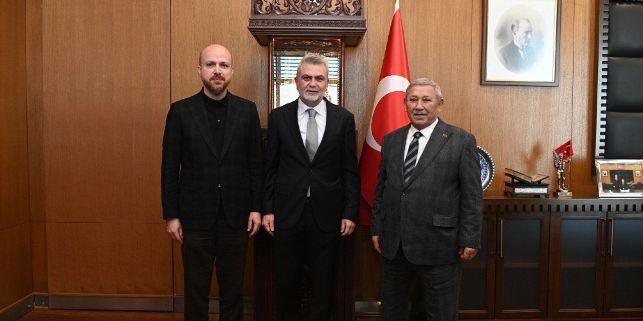 Başkan Görgel, Dünya Etnospor Konfederasyonu Başkanı Erdoğan’ı Ağırladı