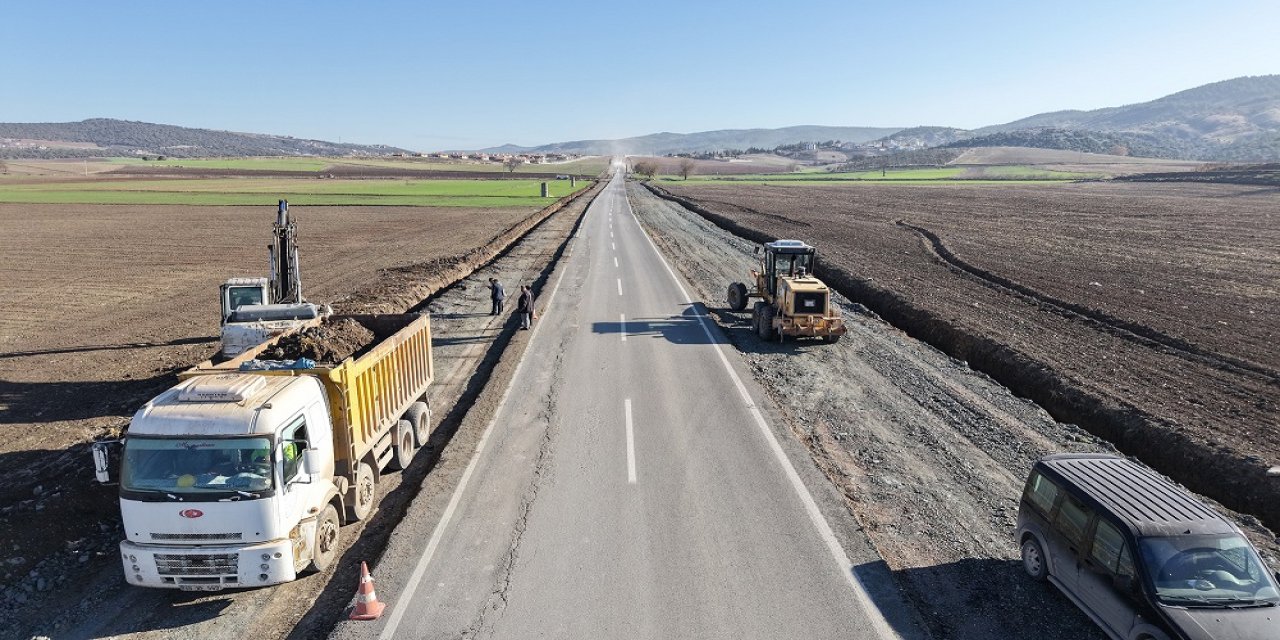 Dulkadiroğlu Elmalar - Çokyaşar Grup Yolu Yenileniyor
