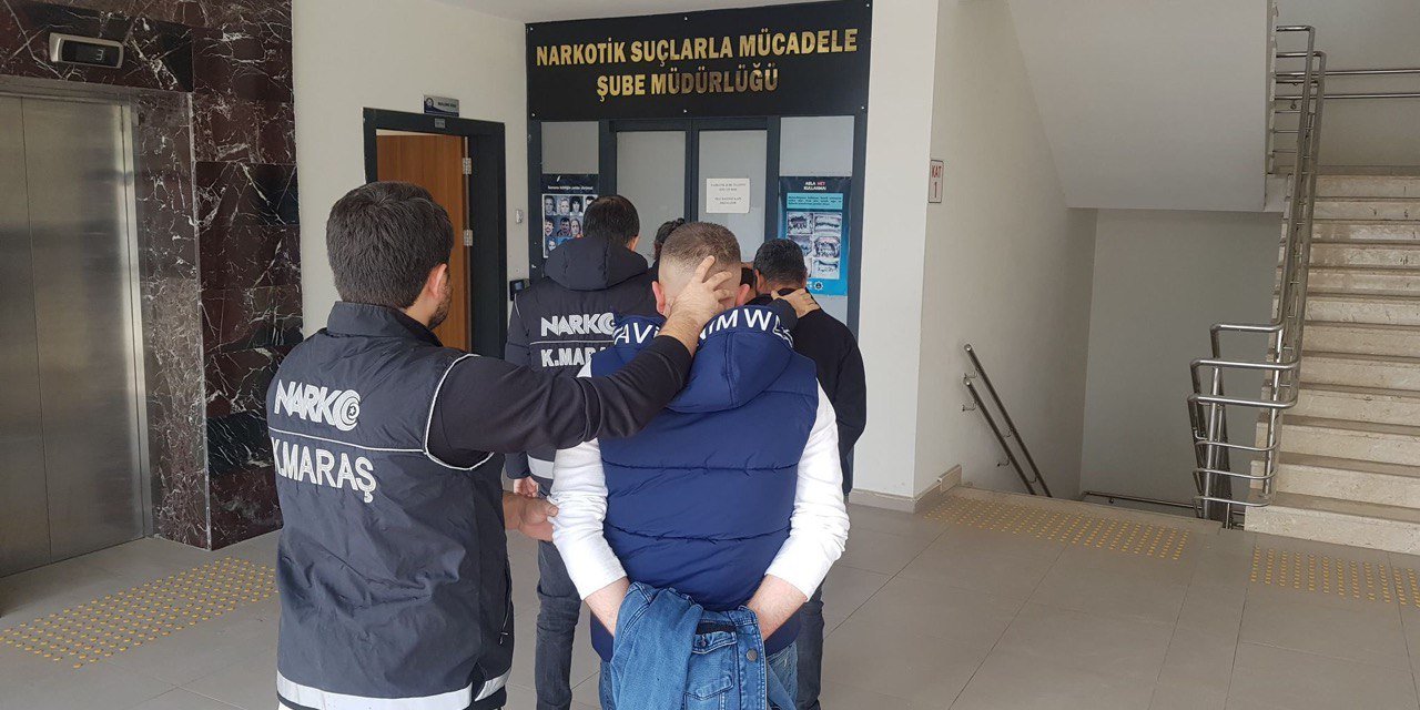 Kahramanmaraş’ta Narkotik ve KOM Operasyonu