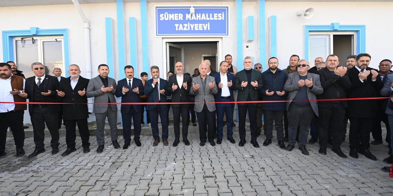 Dulkadiroğlu Sümer Mahallesi Taziyeevi Hizmete Açıldı