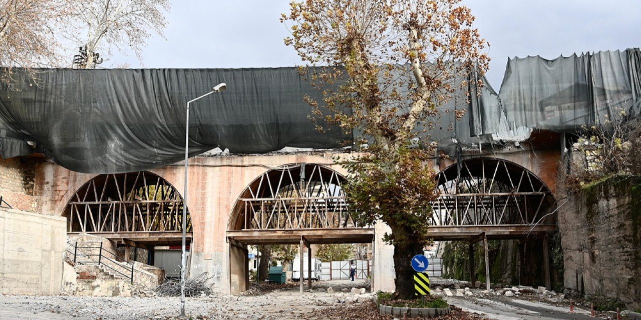 Başkan Görgel, Kanlıdere Köprüsünde İncelemelerde Bulundu