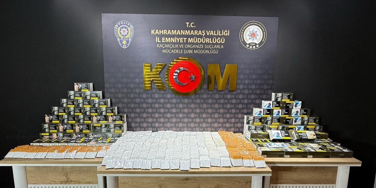 Kahramanmaraş’ta operasyon 