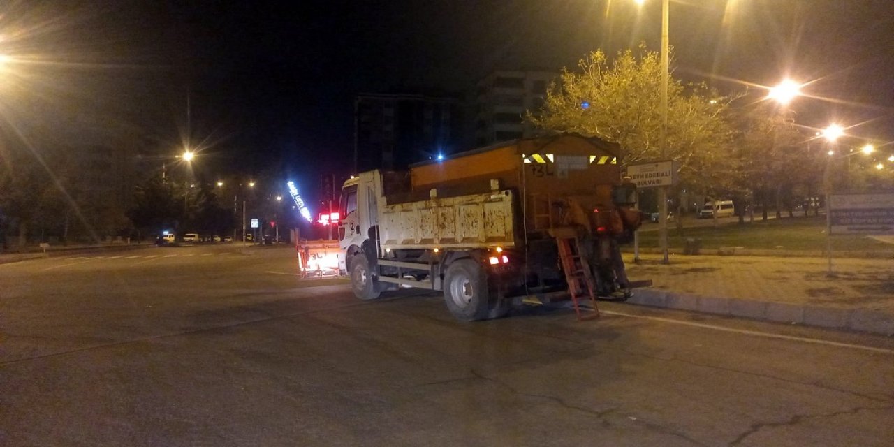 Büyükşehir Kar ve Buzlanmaya Karşı Teyakkuzda