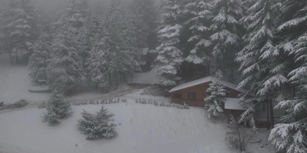 Kahramanmaraş’ta Kar Kartpostallık Görüntüler Oluşturdu