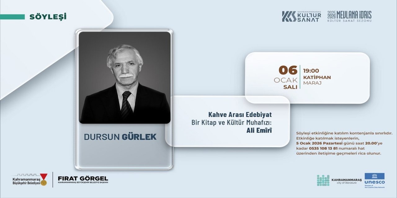 Usta Tarihçi Gürlek, Ali Emîrî’yi Anlatacak