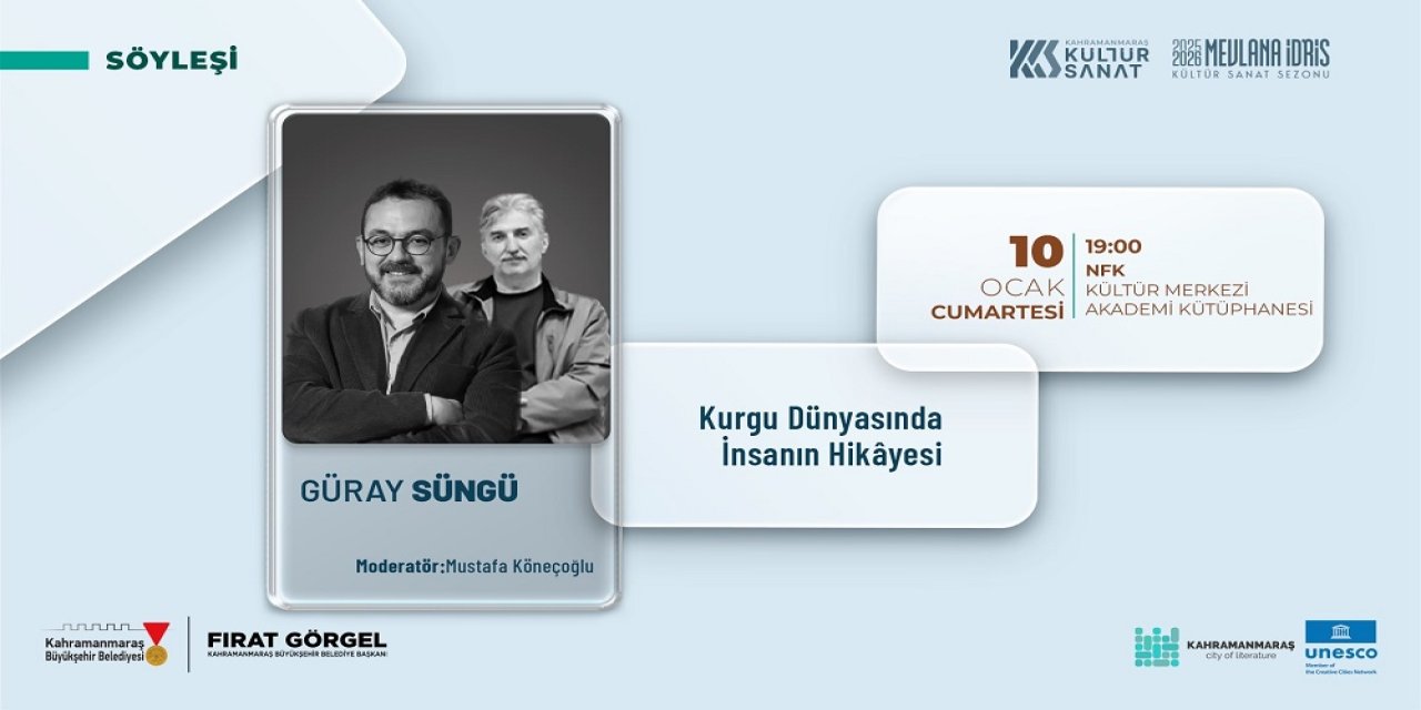 Köneçoğlu ve Süngü, “Kurgu Dünyasında İnsanın Hikayesi”ni Ele Alacak