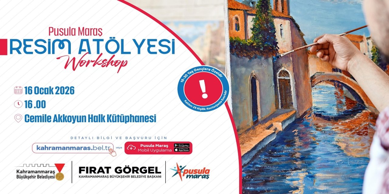 Resim Atölyesine Başvurular Başladı!