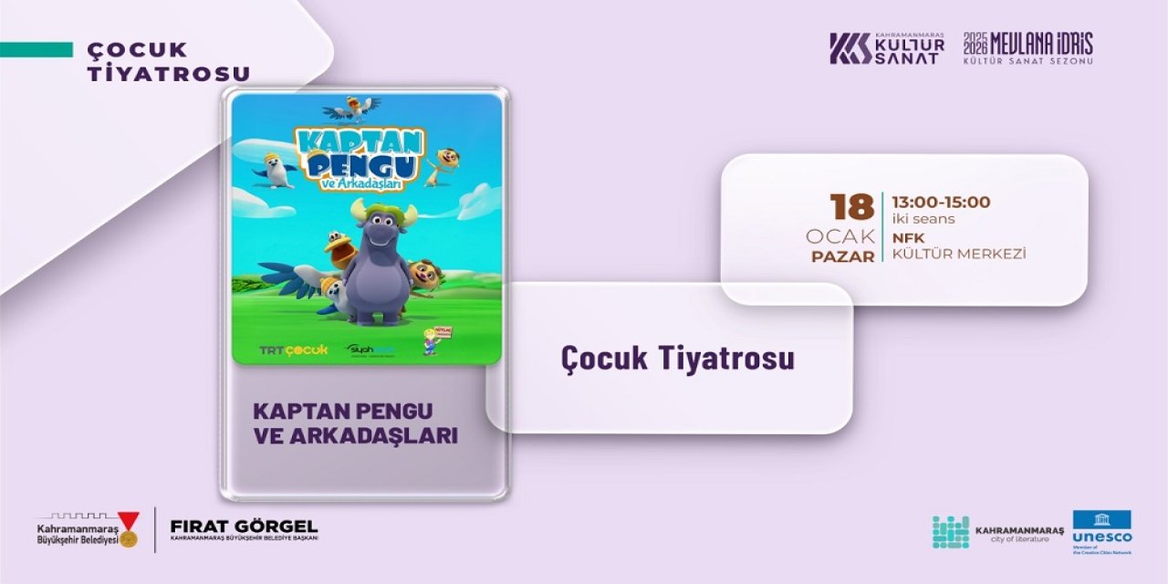 Kaptan Pengu ve Arkadaşları Miniklerle Buluşacak