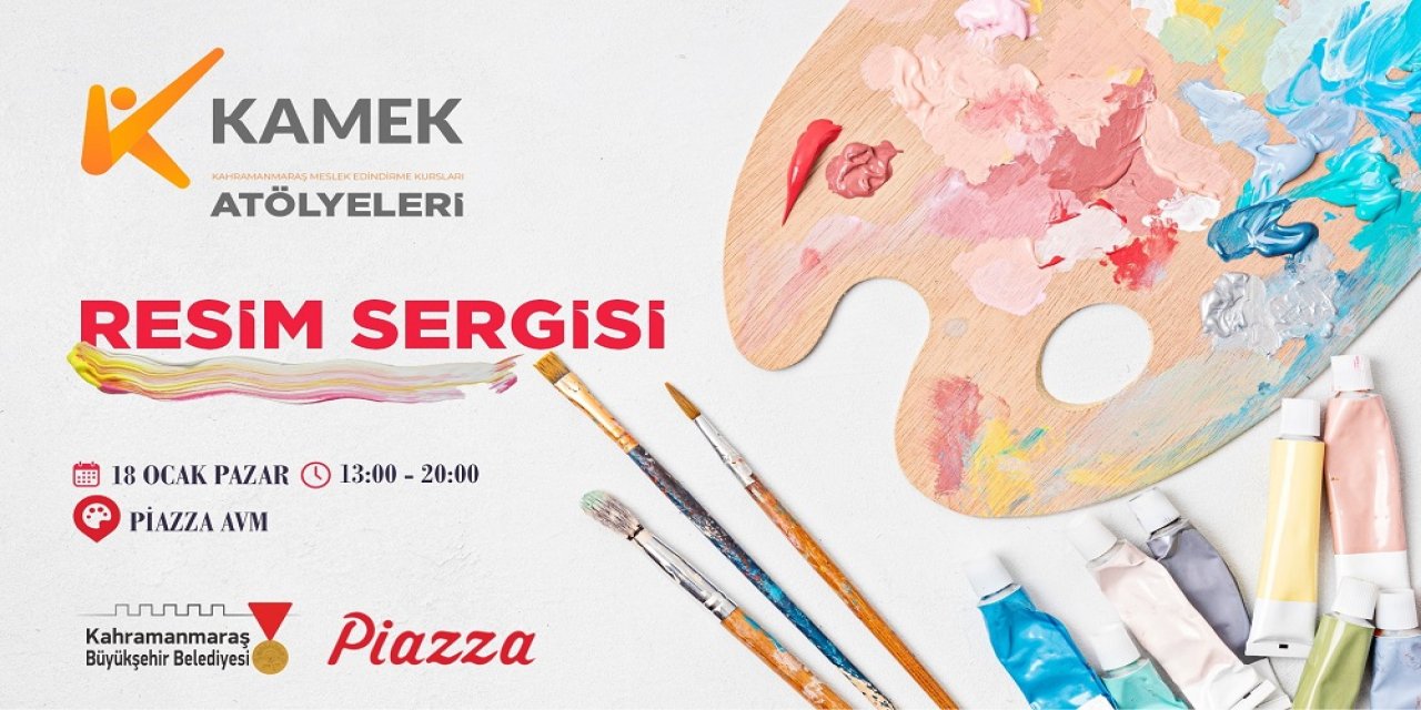 Yıl Sonu Resim Sergisi Sanatseverlerle Buluşuyor