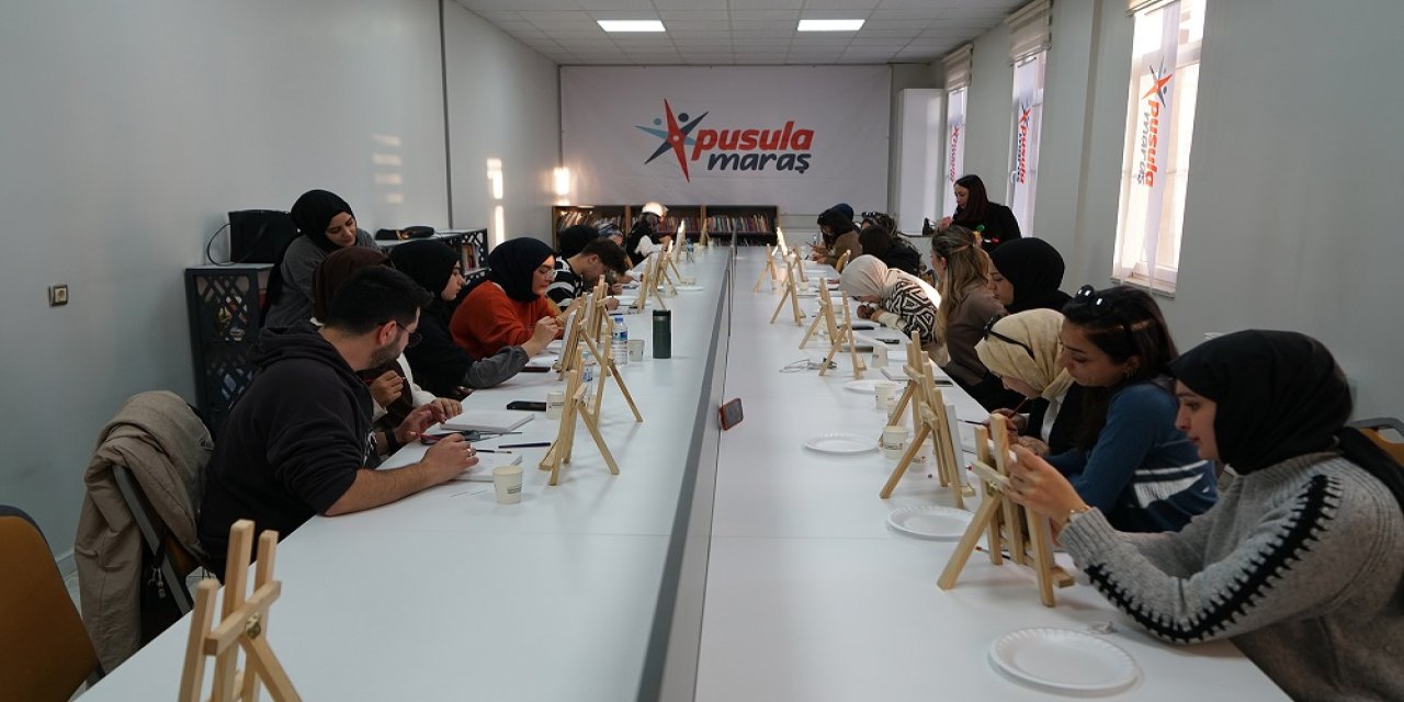 Pusula Maraş’tan Gençlere Sanat Dolu Atölye