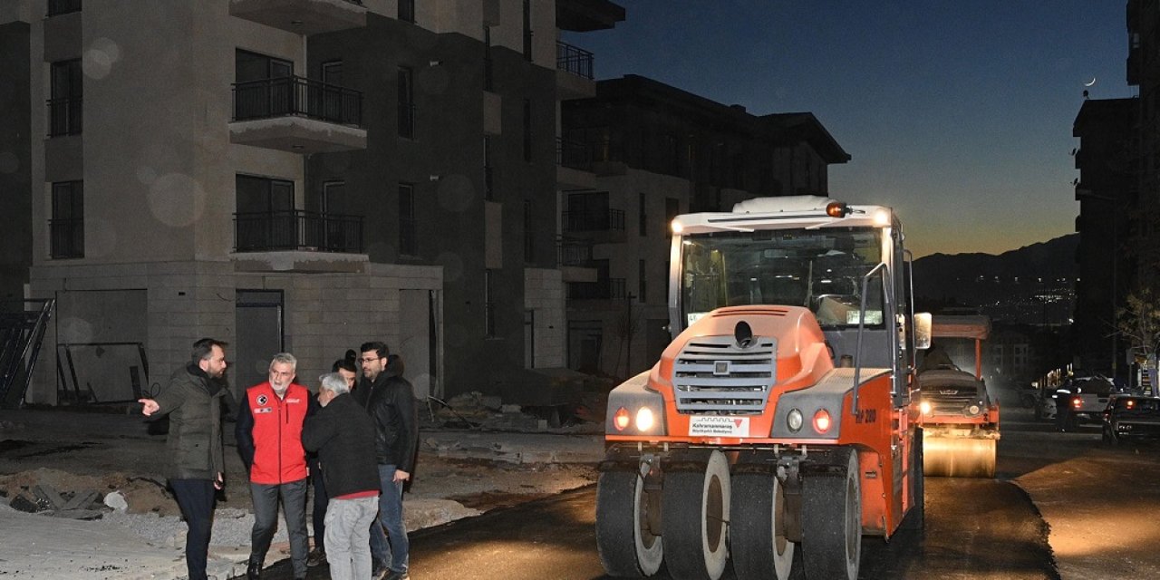 Dulkadiroğlu Zübeyde Hanım Bulvarı’nda Altyapı Tamam