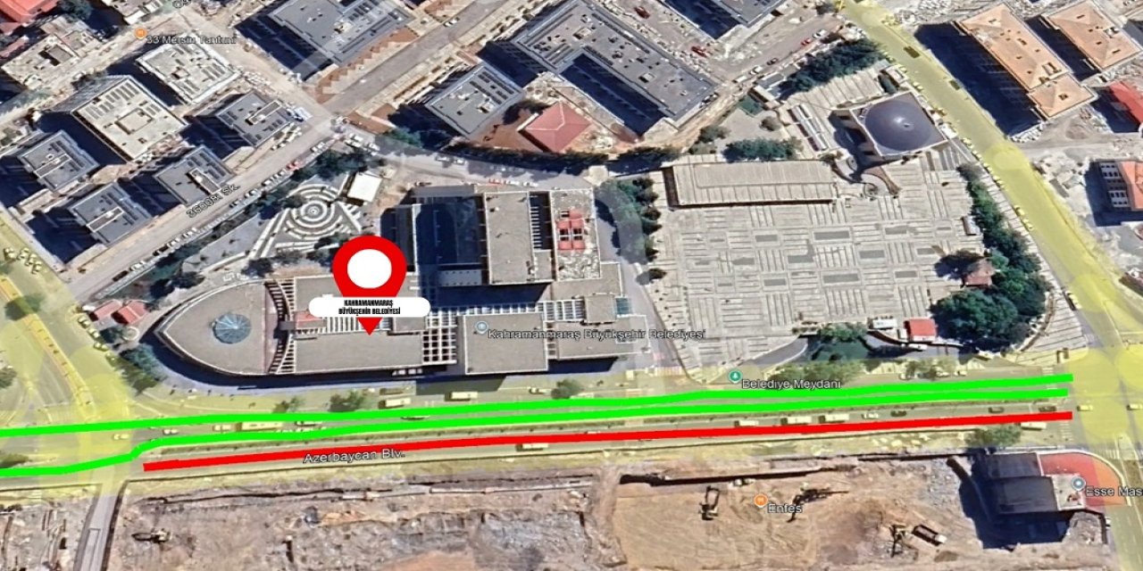Azerbaycan Bulvarı’nda Geçici Trafik Düzenlemesi…