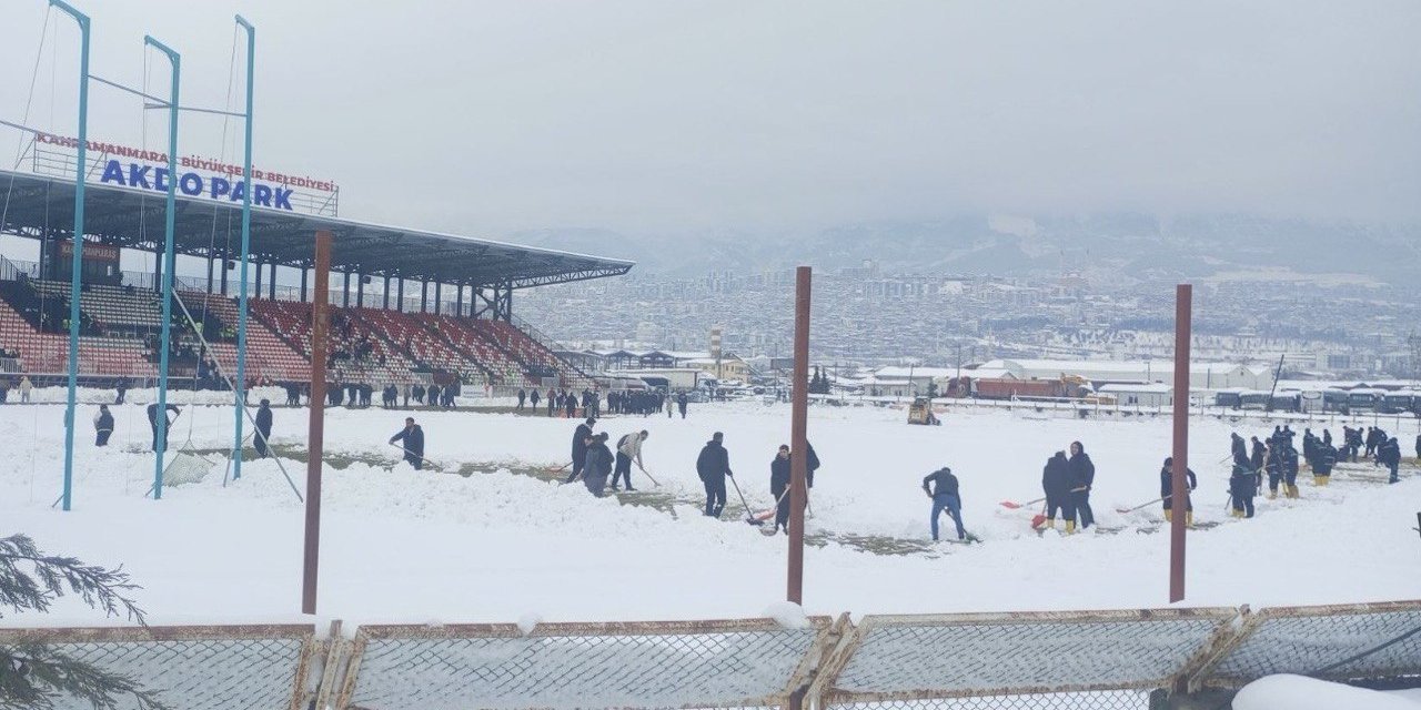 Kahramanmaraş’ta Kar Engeli: İstiklalspor – 1461 Trabzon FK Maçı Ertelendi