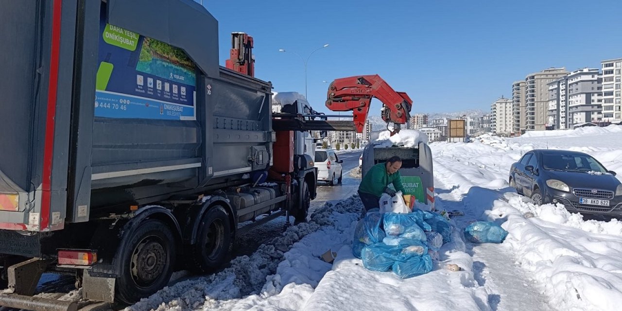 Onikişubat’ta temizlik hizmetleri aksamıyor