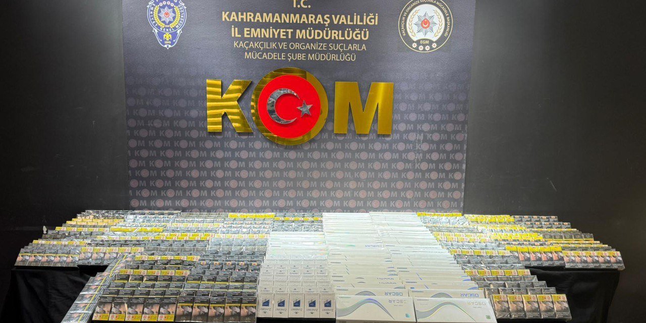 Kahramanmaraş’ta Kaçakçılık ve Uyuşturucuya Darbe