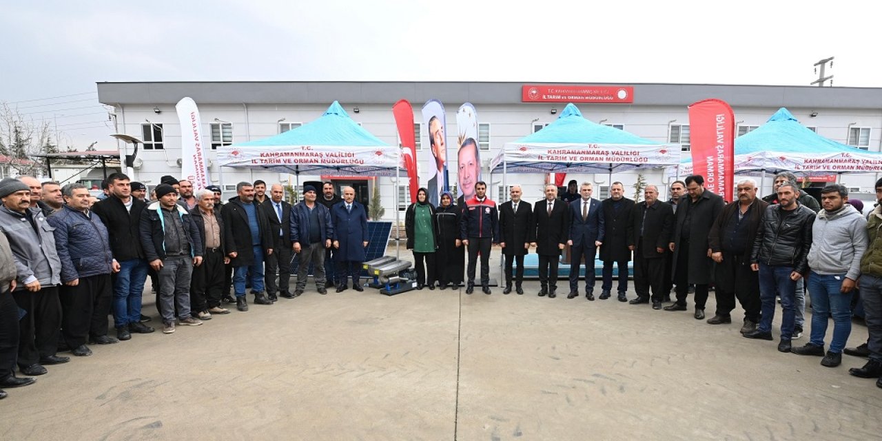 Kahramanmaraşlı Çiftçilere İş Makinesi Desteği