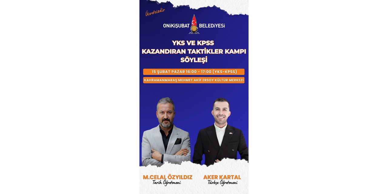 Onikişubat'ta Kazandıran Taktikler Kampı Yeniden Başlıyor!