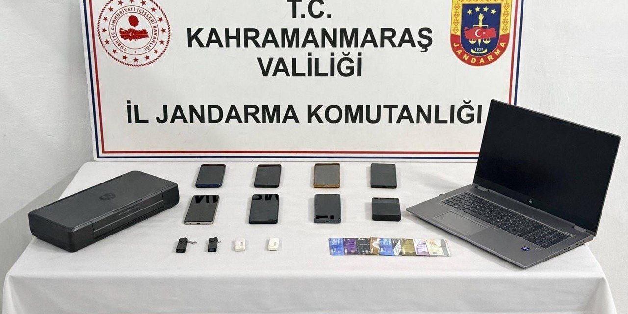 Kahramanmaraş merkezli dolandırıcılık operasyonu: 4 tutuklama