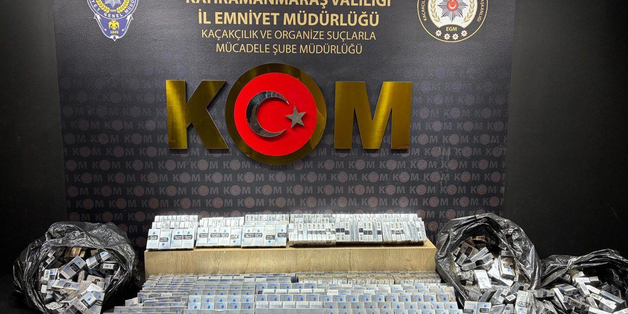 Kahramanmaraş’ta Kaçakçılık ve Narkotik operasyonu: 4 tutuklama 