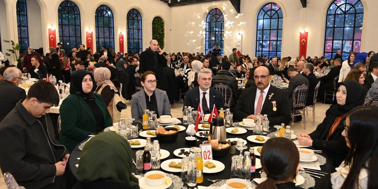 Başkan Görgel İlk İftarda Şehit Aileleri ve Gazilerle Bir Araya Geldi