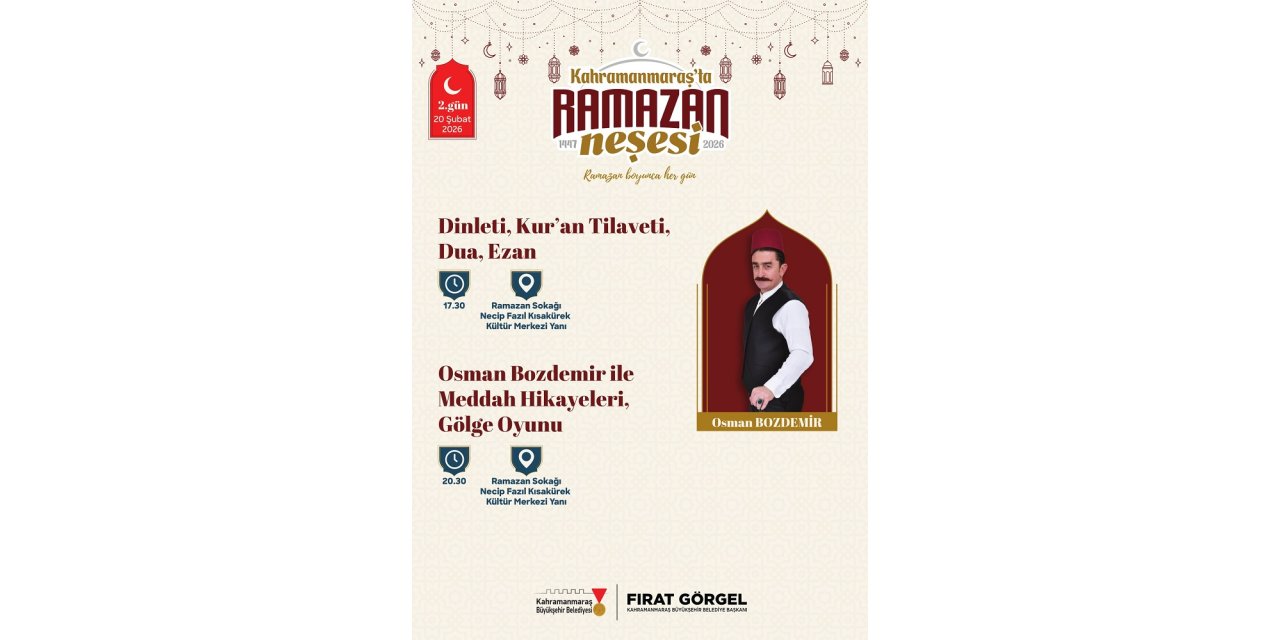 Ramazan Sokağı’nda Geleneksel Eğlence Ve Maneviyat Bir Arada