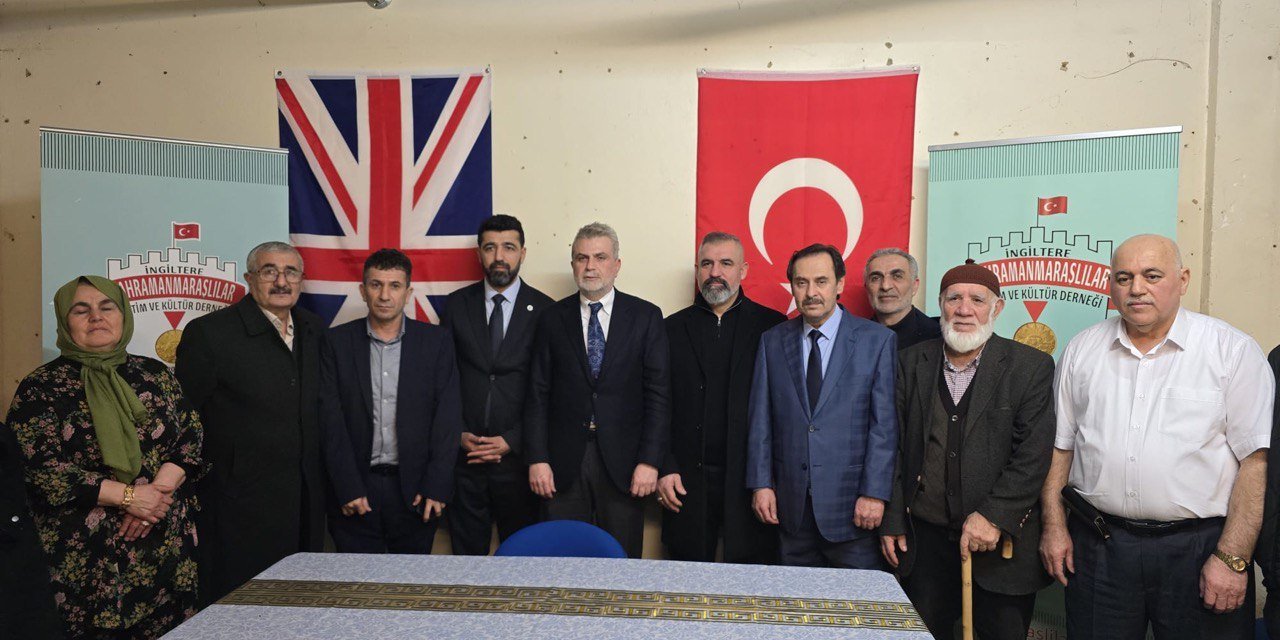 Başkan Fırat Görgel İngiltere’de Kahramanmaraşlılarla Buluştu