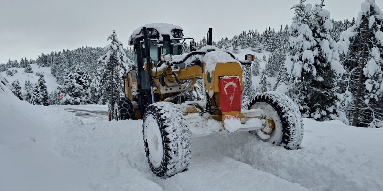 İlçelerde Kar Temizliği