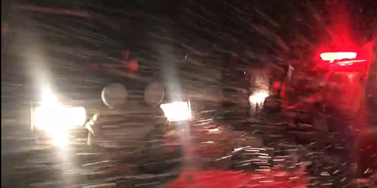 Kahramanmaraş’ta Kar ve Tipi Ulaşımı Felç Etti